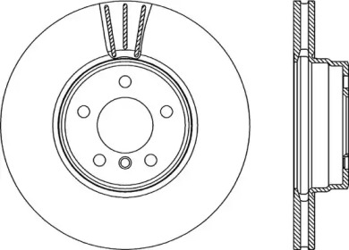 Тормозной диск OPEN PARTS BDR2361.20