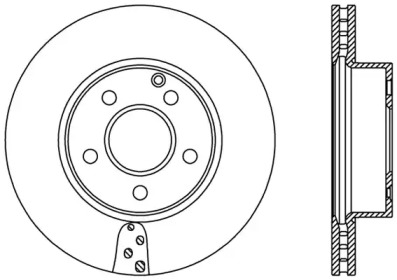 Тормозной диск OPEN PARTS BDR2391.20