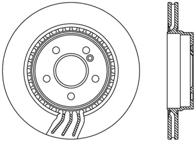 Тормозной диск OPEN PARTS BDR2396.20