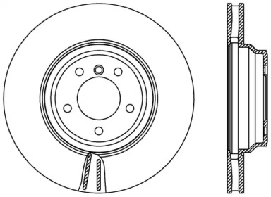 Тормозной диск OPEN PARTS BDR2398.20