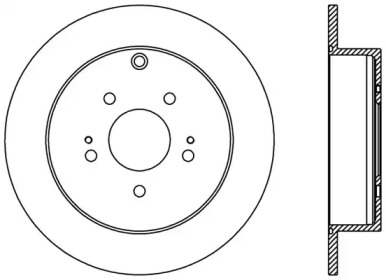 Тормозной диск OPEN PARTS BDR2404.10