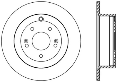 Тормозной диск OPEN PARTS BDR2410.10