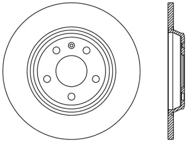 Тормозной диск OPEN PARTS BDR2413.10