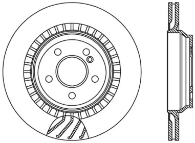 Тормозной диск OPEN PARTS BDR2421.20