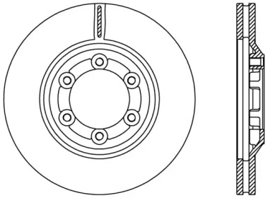 Тормозной диск OPEN PARTS BDR2428.20