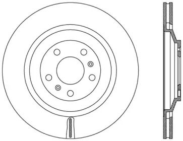 Тормозной диск OPEN PARTS BDR2441.20