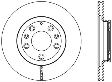 Тормозной диск OPEN PARTS BDR2450.20