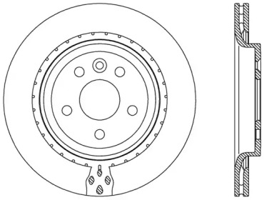 Тормозной диск OPEN PARTS BDR2458.20