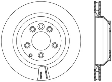 Тормозной диск OPEN PARTS BDR2489.20