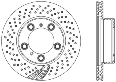 Тормозной диск OPEN PARTS BDR2500.25