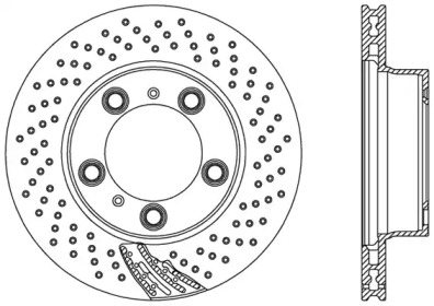 Тормозной диск OPEN PARTS BDR2501.25