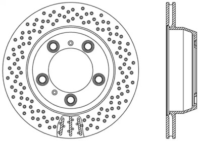 Тормозной диск OPEN PARTS BDR2502.25