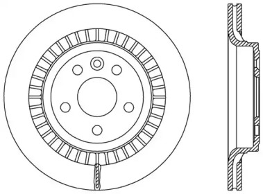 Тормозной диск OPEN PARTS BDR2520.20