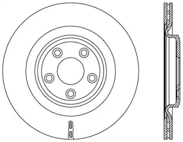 Тормозной диск OPEN PARTS BDR2578.20