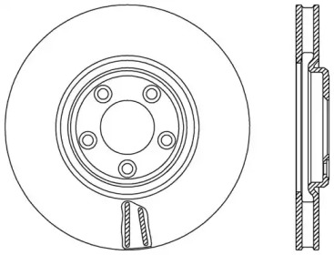 Тормозной диск OPEN PARTS BDR2579.20