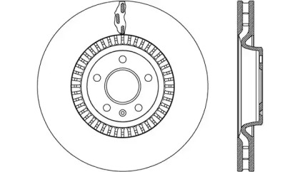 Тормозной диск OPEN PARTS BDR2616.20