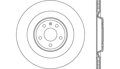 Тормозной диск OPEN PARTS BDR2620.20