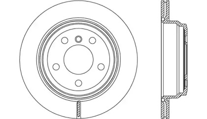 Тормозной диск OPEN PARTS BDR2626.20