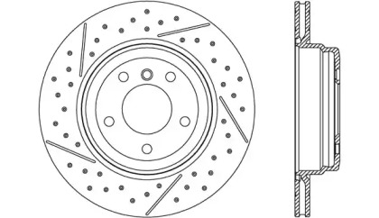 Тормозной диск OPEN PARTS BDR2628.20