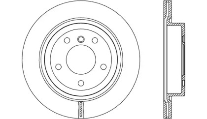 Тормозной диск OPEN PARTS BDR2679.20