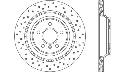 Тормозной диск OPEN PARTS BDR2699.20