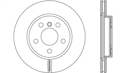 Тормозной диск OPEN PARTS BDR2759.20