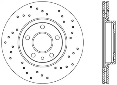 Тормозной диск OPEN PARTS BDRS1664.25