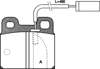 Комплект тормозных колодок OPEN PARTS BPA0005.11