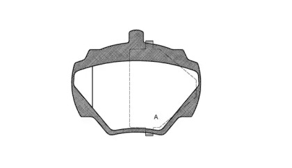 Комплект тормозных колодок OPEN PARTS BPA0222.10