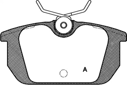 Комплект тормозных колодок OPEN PARTS BPA0231.00