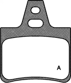 Комплект тормозных колодок OPEN PARTS BPA0311.00