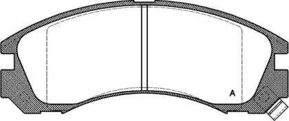 Комплект тормозных колодок OPEN PARTS BPA0354.02