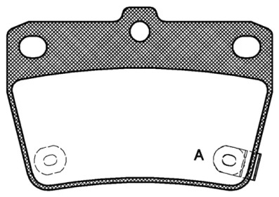 Комплект тормозных колодок OPEN PARTS BPA0839.02