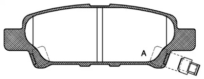 Комплект тормозных колодок OPEN PARTS BPA1051.02