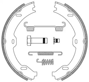 Комлект тормозных накладок OPEN PARTS BSA2190.00