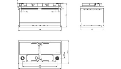 Аккумулятор OPEN PARTS BT085L4B.30