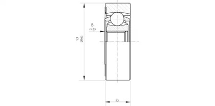 Шарнирный комплект OPEN PARTS CVJ5408.20