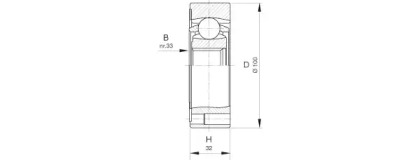 Шарнирный комплект OPEN PARTS CVJ5411.20