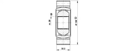 Шарнирный комплект OPEN PARTS CVJ5415.20