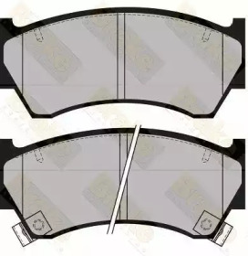 Комплект тормозных колодок, дисковый тормоз Brake ENGINEERING PA1130