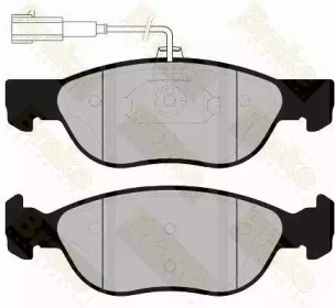 Комплект тормозных колодок Brake ENGINEERING PA1156