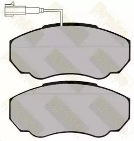 Комплект тормозных колодок, дисковый тормоз Brake ENGINEERING PA1285