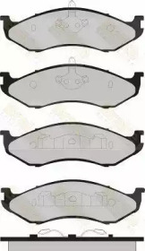 Комплект тормозных колодок, дисковый тормоз Brake ENGINEERING PA1322