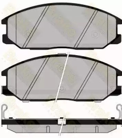 Комплект тормозных колодок, дисковый тормоз Brake ENGINEERING PA1488