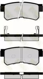 Комплект тормозных колодок, дисковый тормоз Brake ENGINEERING PA1494