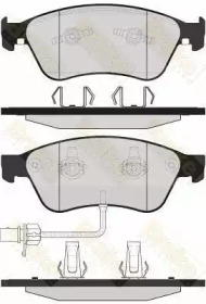 Комплект тормозных колодок, дисковый тормоз Brake ENGINEERING PA1621