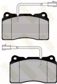 Комплект тормозных колодок, дисковый тормоз Brake ENGINEERING PA1684