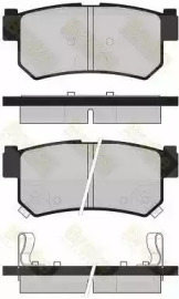 Комплект тормозных колодок, дисковый тормоз Brake ENGINEERING PA1727