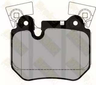 Комплект тормозных колодок, дисковый тормоз Brake ENGINEERING PA1831