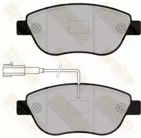 Комплект тормозных колодок, дисковый тормоз Brake ENGINEERING PA1860